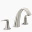 Alteo Deck Mounted Bath Faucet Trim (Vibrant Brushed Nickel)