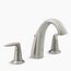 Alteo Deck-Mount Bath Faucet Trim (Vibrant Brushed Nickel), K-T45117-4-BN