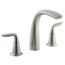 Refinia Deck-Mount Bath Faucet Trim (Vibrant Brushed Nickel), K-T5323-4-BN