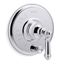 Artifacts Rite-temp Valve Trim w/ Push-button Diverter And Lever Handle (Polished Chrome)