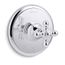 Artifacts Mastershower Temperature Control Valve Trim w/ Cross Handle (Polished Chrome)