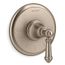 Artifacts Mastershower Temperature Control Valve Trim w/ Lever Handle (Vibrant Brushed Bronze)