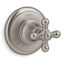 Artifacts Mastershower Volume Control Valve Trim w/ Cross Handle (Vibrant Brushed Nickel)