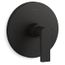 Composed Mastershower Temperature Control Valve Trim w/ Lever Handle (Matte Black)