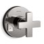 Composed Mastershower Transfer Valve Trim w/ Cross Handle (Vibrant Titanium)