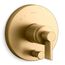 Rite-temp Valve Trim w/ Lever Handle And Diverter (Vibrant Brushed Moderne Brass)