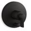 Rite-temp Valve Trim w/ Lever Handle And Diverter (Matte Black)