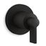 Mastershower Volume Control Valve Trim w/ Lever Handle (Matte Black)