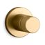 Mastershower Transfer Valve Trim w/ Oyl Handle (Vibrant Brushed Moderne Brass)