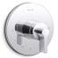 Mastershower Temperature Control Valve Trim w/ Lever Handle (Polished Chrome)