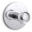 Mastershower Temperature Control Valve Trim w/ Industrial Handle (Polished Chrome)