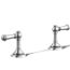 Artifacts Deck Mounted Bath Faucet Handle Trim w/ Lever Design (Polished Chrome)