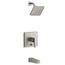 Honesty Rite-temp Bath And Shower Trim Kit w/ Push-button Diverter, 2.5 GPM (Vibrant Brushed Nickel)