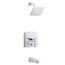 Honesty Rite-temp Bath And Shower Trim Kit w/ Push-button Diverter, 2.5 GPM (Polished Chrome)