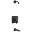 Parallel Rite-temp Bath And Shower Trim Kit, w/ out Showerhead (Matte Black)