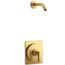 Castia Rite-temp Shower Trim Kit, w/ out Showerhead (Vibrant Brushed Moderne Brass)