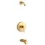 Pitch Rite-temp Bath And Shower Trim Kit, w/ out Showerhead (Vibrant Brushed Moderne Brass)