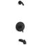 Pitch Rite-temp Bath And Shower Trim Kit, w/ out Showerhead (Matte Black)