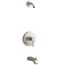 Pitch Rite-temp Bath And Shower Trim Kit, w/ out Showerhead (Vibrant Brushed Nickel)