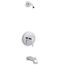 Pitch Rite-temp Bath And Shower Trim Kit, w/ out Showerhead (Polished Chrome)
