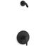 Pitch Rite-temp Shower Trim Kit, w/ out Showerhead (Matte Black)