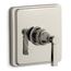 Pinstripe Pure Rite-temp Valve Trim w/ Lever Handle (Vibrant Polished Nickel)