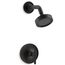 Purist Rite-temp Shower Trim Kit w/ Lever Handle, 2.5 GPM (Matte Black)