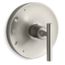 Purist Rite-temp Valve Trim w/ Lever Handle (Vibrant Brushed Nickel)