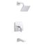 Parallel Rite-temp Bath And Shower Trim Kit, 2.5 GPM (Polished Chrome)