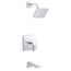 Parallel Rite-temp Bath And Shower Trim Kit, 1.75 GPM (Polished Chrome)