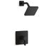 Parallel Rite-temp Shower Trim Kit, 2.5 GPM (Matte Black)