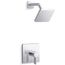 Parallel Rite-temp Shower Trim Kit, 2.5 GPM (Polished Chrome)