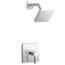 Parallel Rite-temp Shower Trim Kit,1.75 GPM (Polished Chrome)