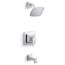 Riff Rite-temp Bath And Shower Trim Kit, 2.5 GPM (Polished Chrome)
