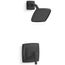 Riff Rite-temp Shower Trim Kit, 2.5 GPM (Matte Black)
