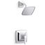 Riff Rite-temp Shower Trim Kit, 2.5 GPM (Polished Chrome)