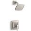 Riff Rite-temp Shower Trim Kit, 1.75 GPM (Vibrant Brushed Nickel)