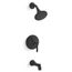 Tone Rite-temp Bath And Shower Trim Kit, 2.5 GPM (Matte Black)