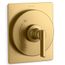 Castia Rite-temp Valve Trim (Vibrant Brushed Moderne Brass)