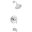 Devonshire Rite-temp Bath And Shower Trim Kit, 1.75 GPM, Npt Spout (Polished Chrome)