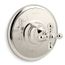 Artifacts Rite-temp Valve Trim w/ Cross Handle (Vibrant Polished Nickel)