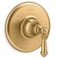 Artifacts Rite-temp Valve Trim w/ Lever Handle (Vibrant Brushed Moderne Brass)