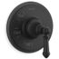 Artifacts Rite-temp Valve Trim w/ Lever Handle (Matte Black)