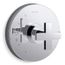 Composed Rite-temp Valve Trim w/ Cross Handle (Polished Chrome)