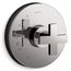 Composed Rite-temp Valve Trim w/ Cross Handle (Vibrant Titanium)