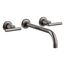 Purist Wall-Mount Bathroom Faucet Trim w/ Lever Handles, 1.2 Gpm (Vibrant Titanium), K-T14414-4-TT