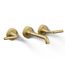 Wall-Mount Bathroom Sink Faucet Trim, 1.2 GPM (Vibrant Brushed Moderne Brass), K-T26439-4-2MB