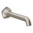 Occasion Wall-Mount Bathroom Faucet Spout w/ Straight Design, 1.2 Gpm (Vibrant Brushed Nickel), K-T27011-ND-BN