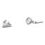 Occasion Wall-Mount Bathroom Faucet Lever Handle Trim, 1.2 Gpm (Polished Chrome), K-T27013-4-CP