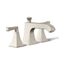 Deck-Mount Bath Faucet Trim w/ Diverter (Vibrant Brushed Nickel)